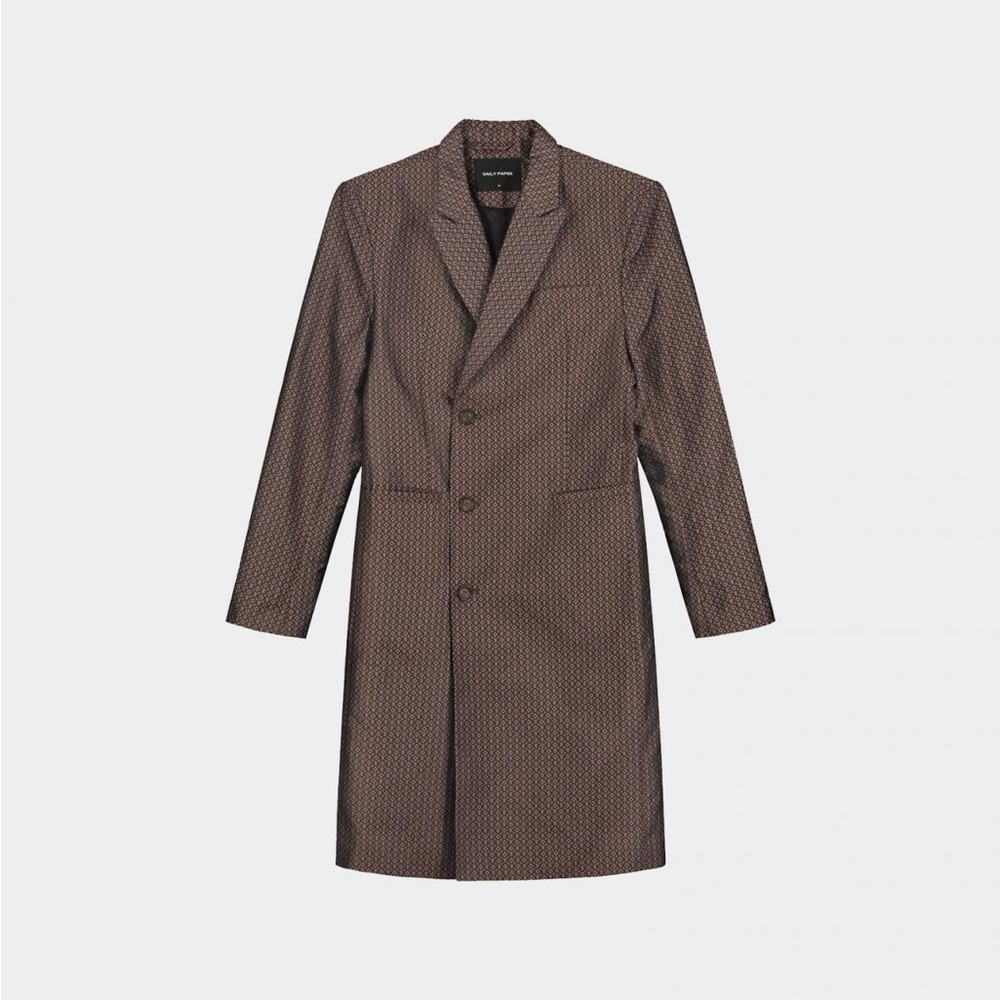 NEW Daily Paper Brown Kayson Coat Brown, Mens Jackets Size L New w/Tag $175